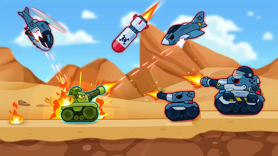 Play Army Tank: Tank Battle as an online game Army Tank: Tank Battle with UptoPlay