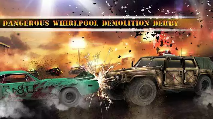 Play Army Truck Demolition Derby 3D