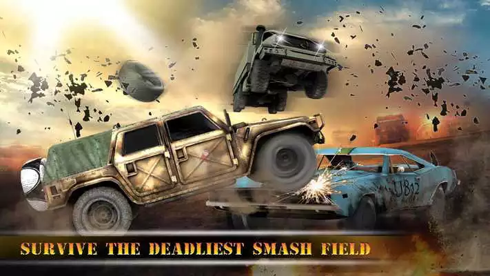 Play Army Truck Demolition Derby 3D