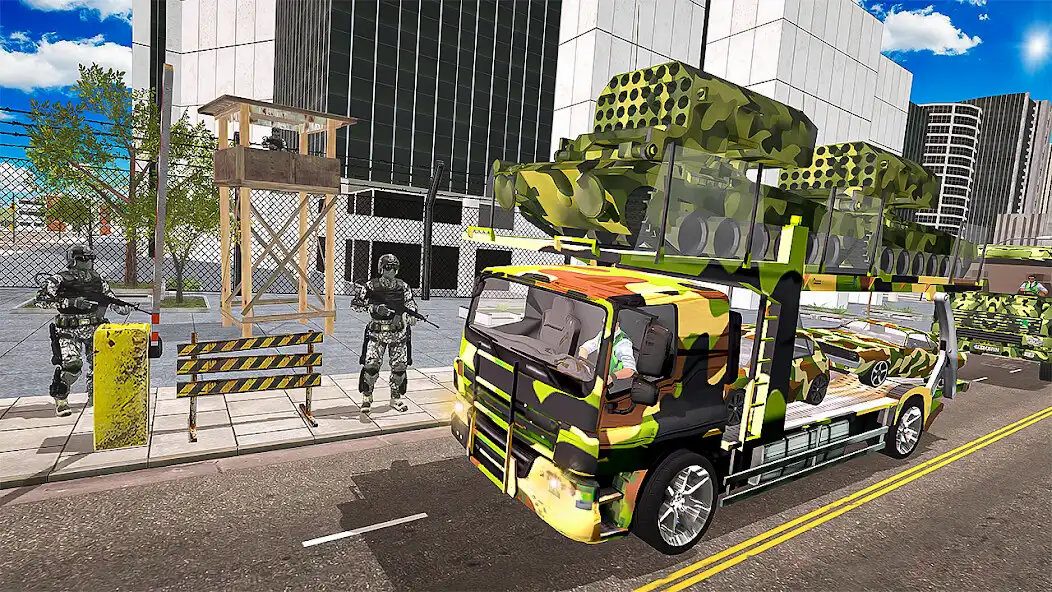 Play Army Truck Vehicle Transporter  and enjoy Army Truck Vehicle Transporter with UptoPlay