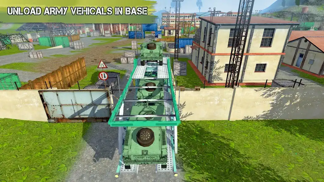 Play Army Vehicle Transport 3D Game as an online game Army Vehicle Transport 3D Game with UptoPlay