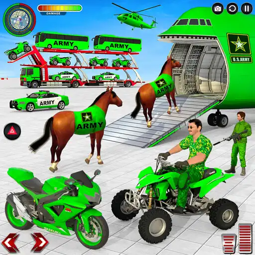 Play Army Vehicle Transport Truck  and enjoy Army Vehicle Transport Truck with UptoPlay
