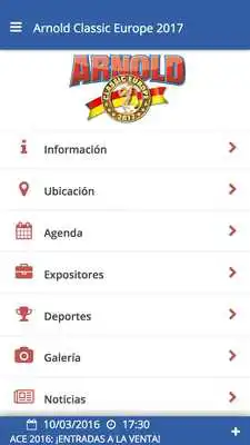 Play Arnold Classic Europe 2017