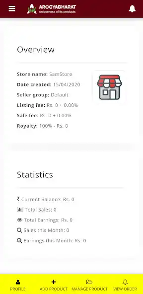 Play Arogyabharat Store Seller APP as an online game Arogyabharat Store Seller APP with UptoPlay