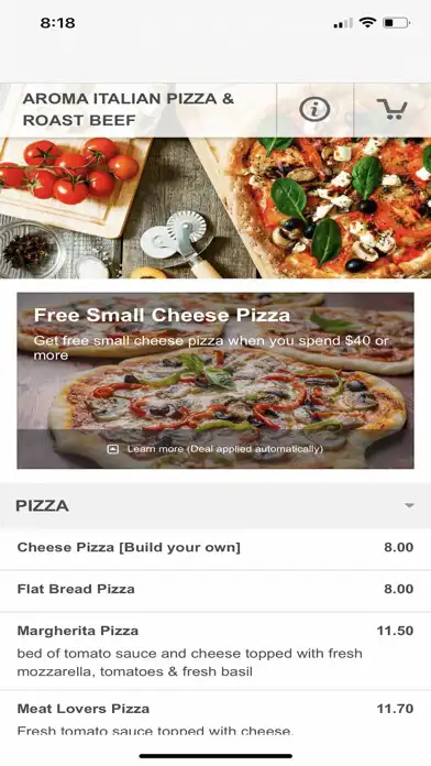 Play Aroma Italian Pizza as an online game Aroma Italian Pizza with UptoPlay