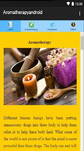 Play aroma therapy Play aroma therapy