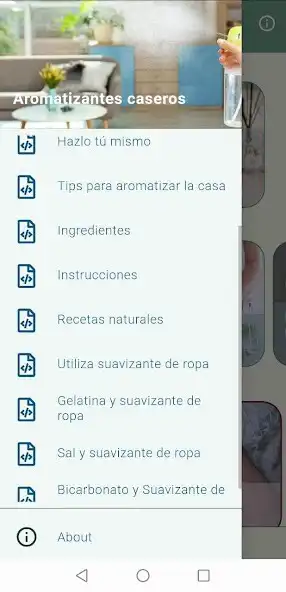 Play Aromatizantes caseros RECETAS  and enjoy Aromatizantes caseros RECETAS with UptoPlay