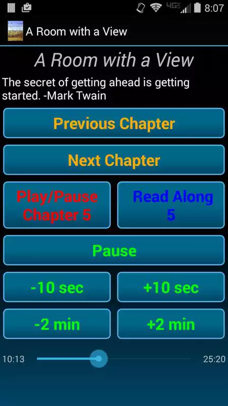 Play A Room with a View audio/text