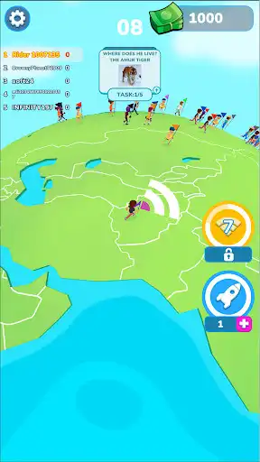 Play Around the Planet as an online game Around the Planet with UptoPlay