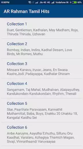 Play A R Rahman Tamil Hit Songs as an online game A R Rahman Tamil Hit Songs with UptoPlay