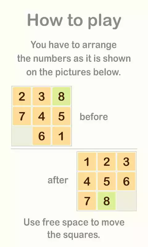 Play Arrange the numbers