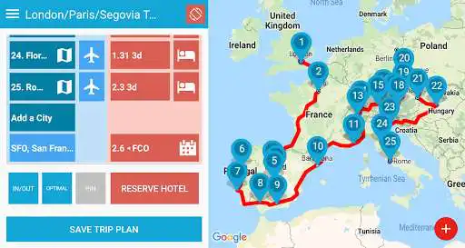 Play Arrangy - Optimal In/Out, Route, Hotel, Trip Plan  and enjoy Arrangy - Optimal In/Out, Route, Hotel, Trip Plan with UptoPlay