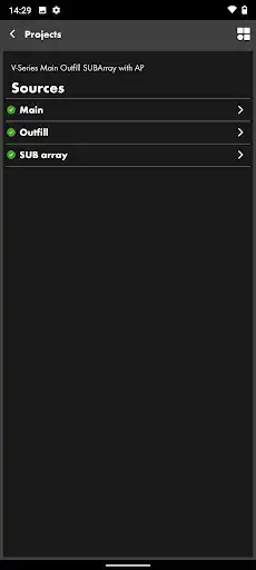 Play APK ArrayCalc Viewer  and enjoy ArrayCalc Viewer with UptoPlay com.dbaudio.ArrayCalcViewer