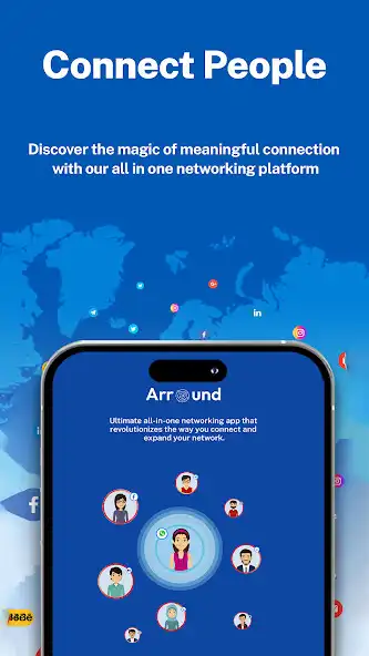 Play Arround - Connect People  and enjoy Arround - Connect People with UptoPlay