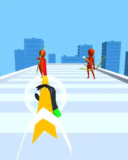 Play Arrow Catch 3D - action game as an online game Arrow Catch 3D - action game with UptoPlay