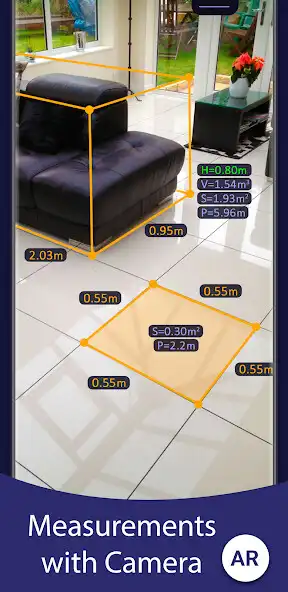 Play AR Ruler App: Tape Measure Cam  and enjoy AR Ruler App: Tape Measure Cam with UptoPlay