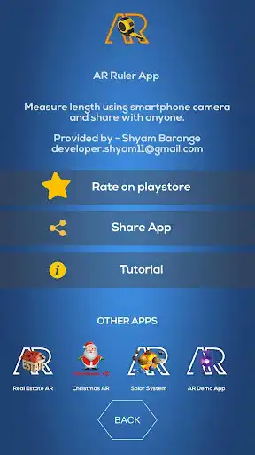 Play AR Ruler - Tape Measure as an online game AR Ruler - Tape Measure with UptoPlay