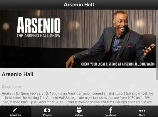 Play Arsenio Hall