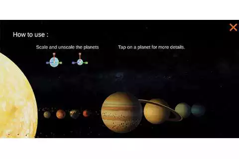 Play AR Solar System as an online game AR Solar System with UptoPlay