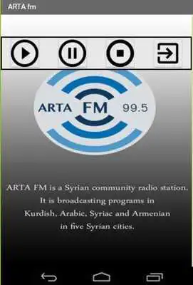 Play ARTA FM radio