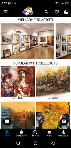 Play Artciti Gallery as an online game Artciti Gallery with UptoPlay