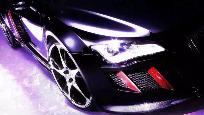 Play Art. Colored cars. Wallpaper