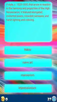 Play Art History Crazy Trivia Game