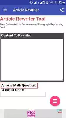 Play Article Rewriter