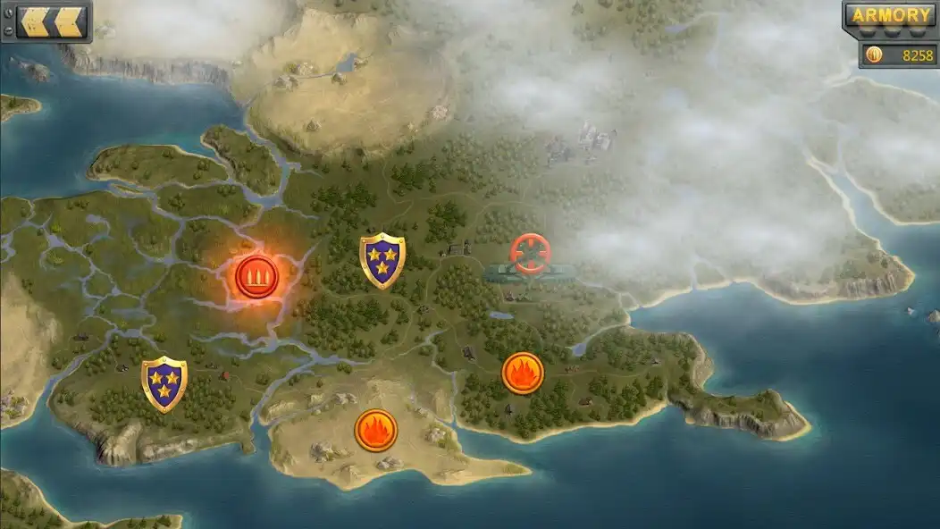 Play Artillerists -Artillery battle as an online game Artillerists -Artillery battle with UptoPlay