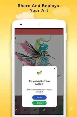 Play Artistic Coloring tattoo Pixel By Number