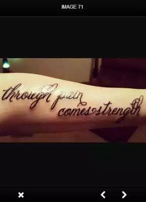 Play Artistic Tattoo Fonts Ideas