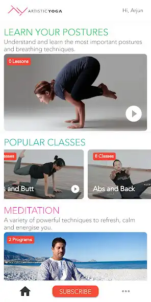 Play Artistic Yoga as an online game Artistic Yoga with UptoPlay