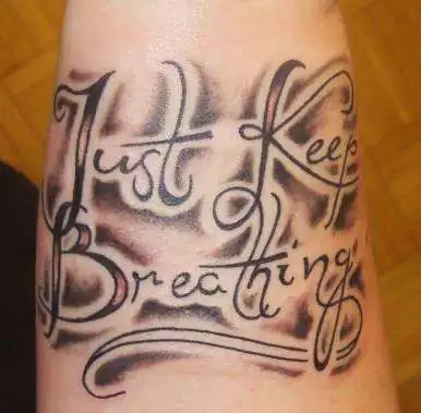 Play Art Lettering Tatto