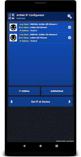 Play Art-Net IP Configurator