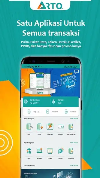 Play ArtoKu AGEN PULSA DATA  PPOB  and enjoy ArtoKu AGEN PULSA DATA  PPOB with UptoPlay