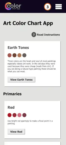 Play Art Paint Color Chart  and enjoy Art Paint Color Chart with UptoPlay