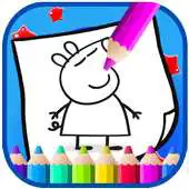 Free play online Art peppa Coloring Page Pig Cartoon APK Free play online Art peppa Coloring Page Pig Cartoon APK