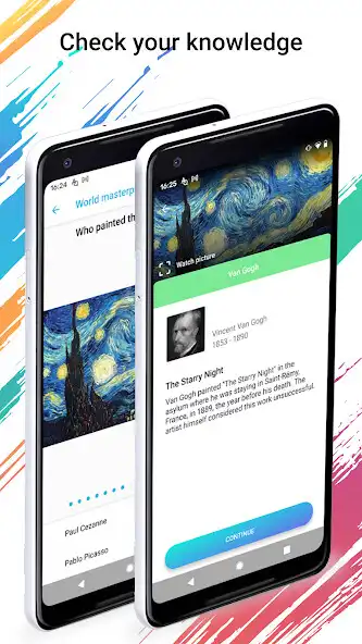 Play Art Quiz: paintings  artists as an online game Art Quiz: paintings  artists with UptoPlay