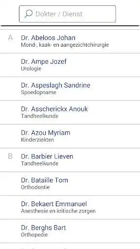 Play Artsenlijst AZ Sint-Jan  and enjoy Artsenlijst AZ Sint-Jan with UptoPlay