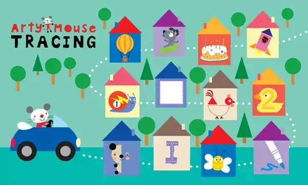 Play Arty Mouse Tracing  and enjoy Arty Mouse Tracing with UptoPlay