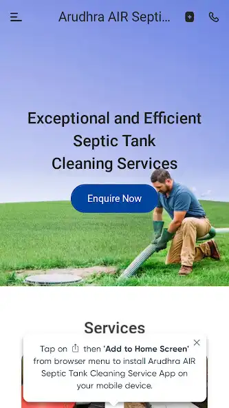 Play Arudhra AIR Septic Tank Cleani as an online game Arudhra AIR Septic Tank Cleani with UptoPlay