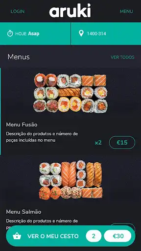 Play Aruki Sushi as an online game Aruki Sushi with UptoPlay