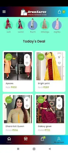 Play ArunSaree Online Fashion Store  and enjoy ArunSaree Online Fashion Store with UptoPlay