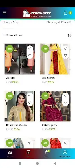 Play ArunSaree Online Fashion Store as an online game ArunSaree Online Fashion Store with UptoPlay