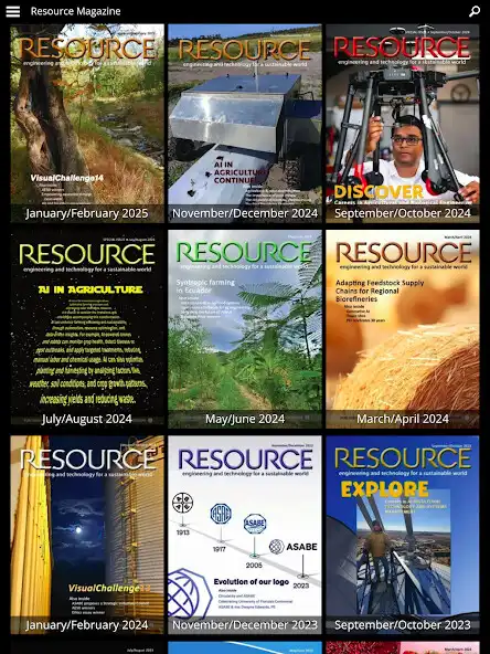 Play ASABE’s Resource Magazine  and enjoy ASABE’s Resource Magazine with UptoPlay