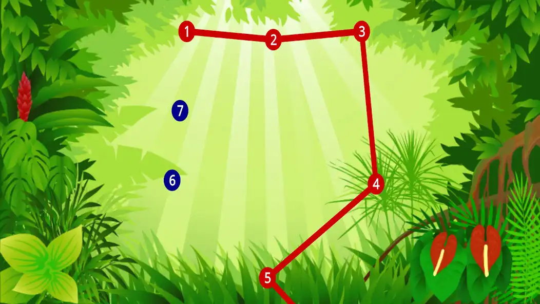 Asah Otak Anak Hubungkan 2 Dot online game with UptoPlay