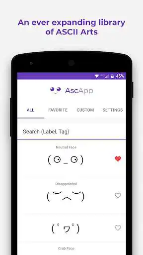 Play AscApp - The ASCII Art Keyboard  and enjoy AscApp - The ASCII Art Keyboard with UptoPlay