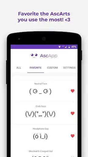 Play AscApp - The ASCII Art Keyboard as an online game AscApp - The ASCII Art Keyboard with UptoPlay