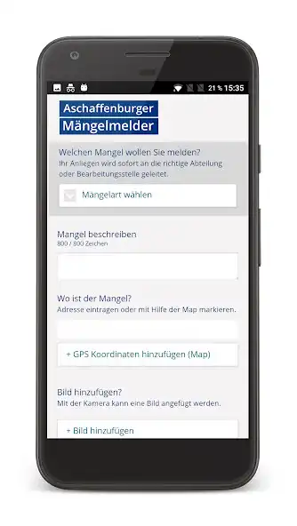 Play Aschaffenburger Mängelmelder as an online game Aschaffenburger Mängelmelder with UptoPlay