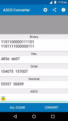 Play ASCII Code